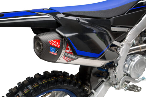 Yoshimura RS-12 Full Exhaust Stainless/Aluminum Silver Fits 20-22 YZ450F
