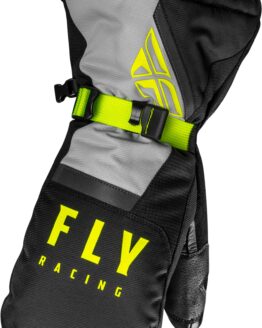 Fly Racing Cascade Mittens Black/Grey/Hi-Vis Small