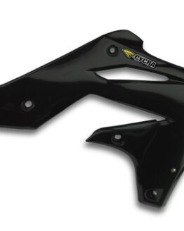 Cycra Powerflow Radiator Shrouds Black Fits 13-16 Kawasaki KX250F
