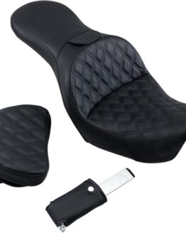 Explorer 2-Up Seat Black w/Backrest