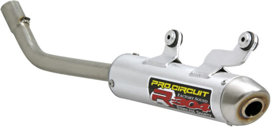 R-304 Shorty Aluminum Slip On Exhaust Silencer