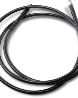 Black 71" Brake Line - DOT -3 AN Universal