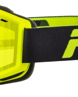 Fly Racing Focus Snow Goggle Black/Hi-Vis Gold Mirror/Yellow Lens