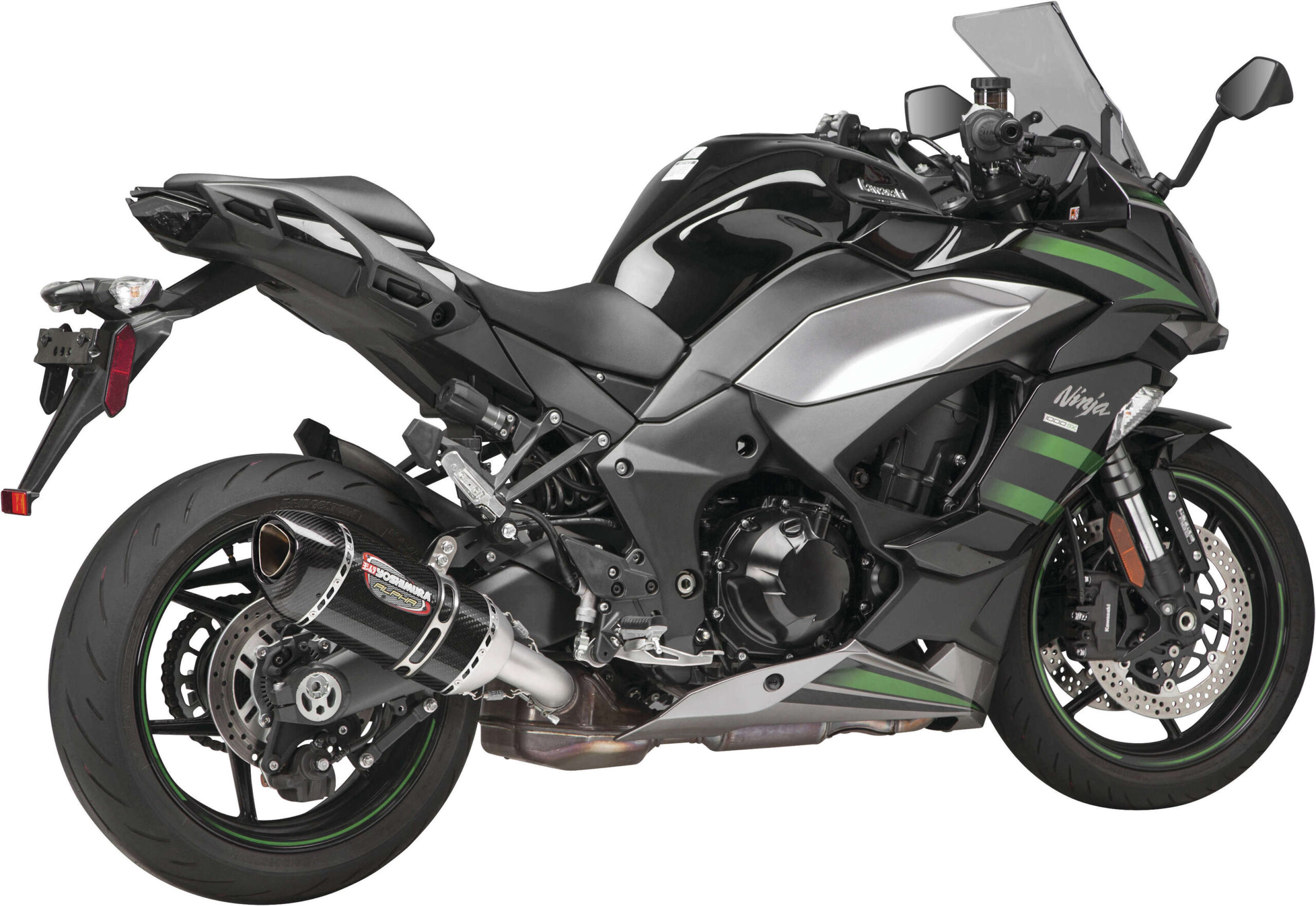 Street Alpha Slip On Exhaust w/ Carbon Works Muffler - Image 3