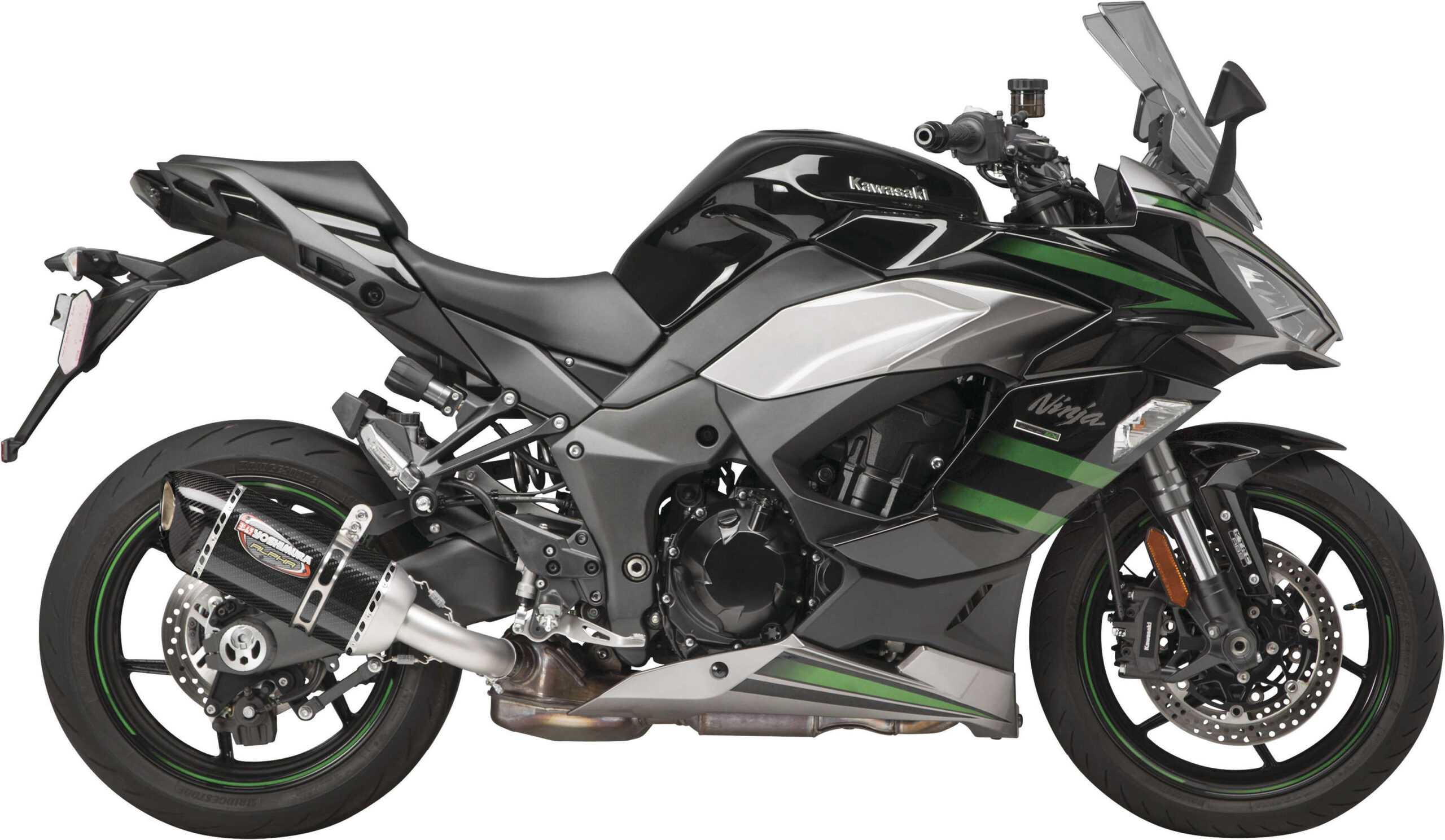 Street Alpha Slip On Exhaust w/ Carbon Works Muffler - Image 4