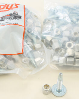 Silver Mega-Bite Trail Studs 1.325" 144/Pk