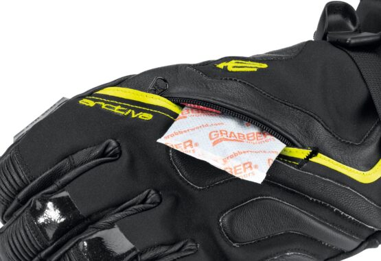 Meridian Snow Gloves Black Small - Image 2