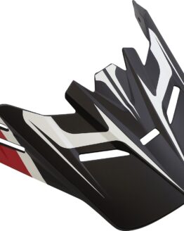 Z1R Youth Rise Helmet Visor Kit Red Flame One Size