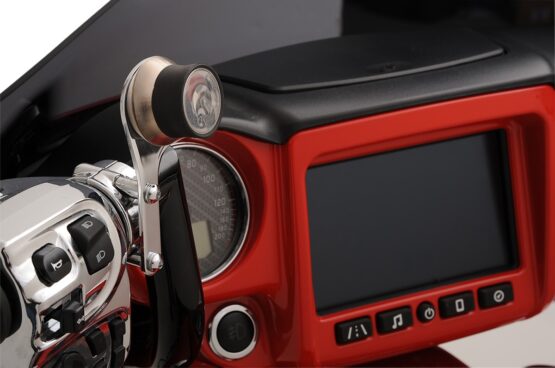 Klock Werks iOmount Left Perch Mount Chrome For Indian Touring - Image 2