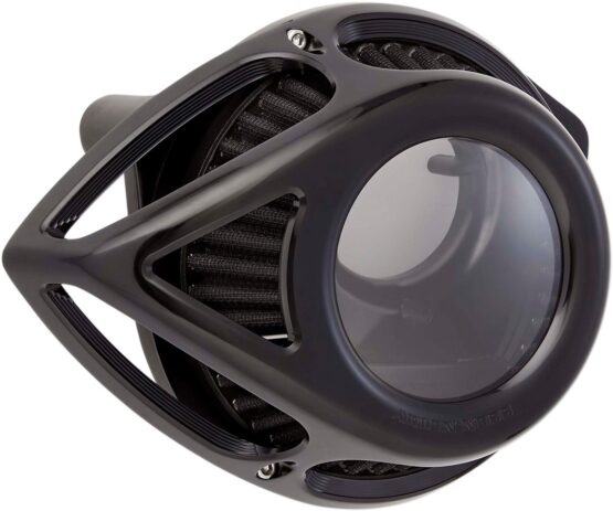 Clear Tear Sucker Air Cleaner Kit Black by Arlen Ness Fits 08-16 FLT Models