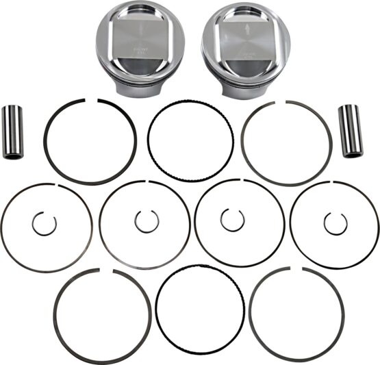 JE Pistons Piston Kit 10.5:1 3.937in Bore For Harley Twin Cam 98