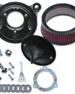 S&S Stealth Air Cleaner Kit Black for Stock Fuel Systems