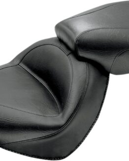 Touring Smooth Vinyl 2-Up Seat - Black