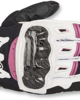 Women's SMX-2 V2 Air Carbon  Gloves Black/White/Pink Large