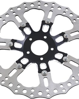 7-Valve Contour Floating Front Brake Rotor 356mm - Black