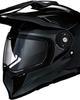 Range Solid Full Face Snow Helmet Gloss Black Medium