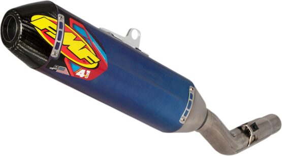 Factory 4.1 Blue Titanium Slip On Exhaust