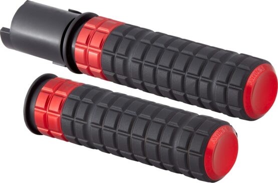 Arlen Ness SpeedLiner Grips TBW Red For Harley-Davidson 2025+