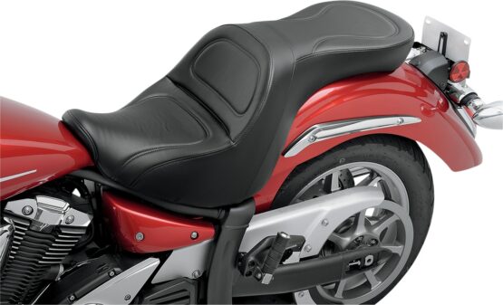 Explorer Stitched 2-Up Seat Black Gel