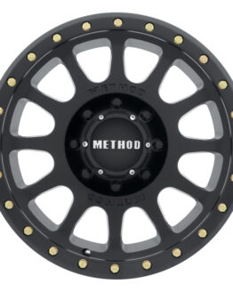 MR305 NV 20x10 -18mm Offset 8x6.5 130.81mm CB Matte Black Wheel