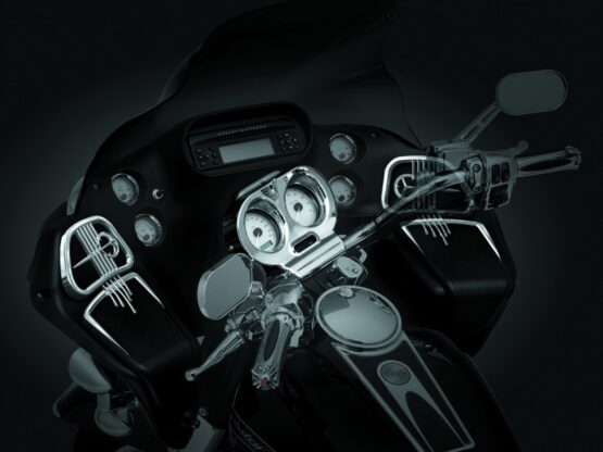 Kuryakyn Chrome Glove Box Accents Fits Road Glide - Image 2
