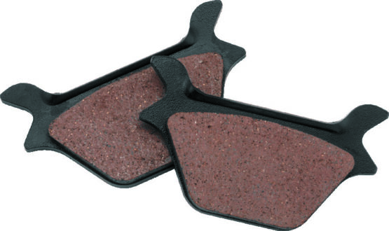 Twin Power Rear Organic Brake Pads For 1987-1999 Softail