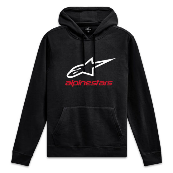 Alpinestars Always 2.0 Hoodie Black/White/Red Medium