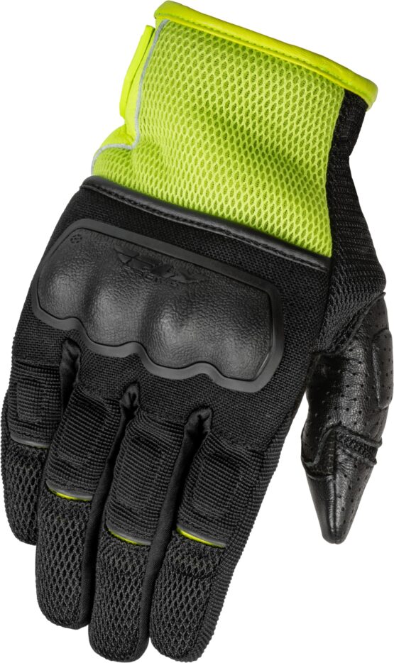 Fly Racing Coolpro Force Gloves Black/Hi-Vis 2X-Large