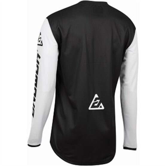 Answer Arkon Bold Jersey Black/White Youth Large - Motocross Off-Road - Image 2