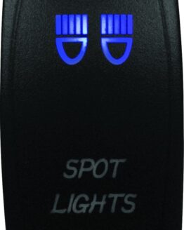 DragonFire Racing Lighted Switch Spot Light On/Off Blue