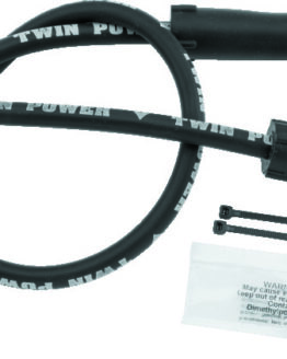 TwinPower Ignition Wire Set Black For 99-06 FLH FLT Carb 07-Up XL