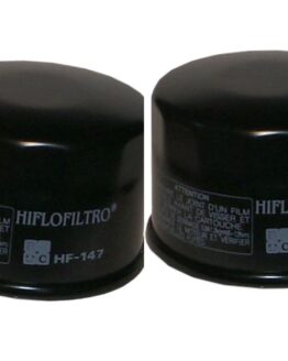 HF147 Oil Filter - Black - 2 Pack