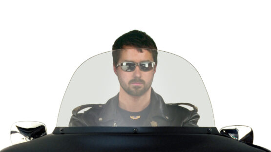 Replacement Windshield 12.75" Smoke