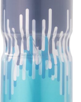 Breakaway Insulated Muckguard Zipper White/Blue Water Bottle 24 oz