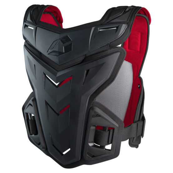 EVS F1 Roost Deflector Black/Red - Large/XL - Image 2