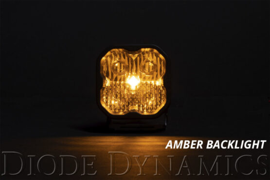 SS3 LED Pod Pro - Yellow Flood Standard (Pair) - Image 3