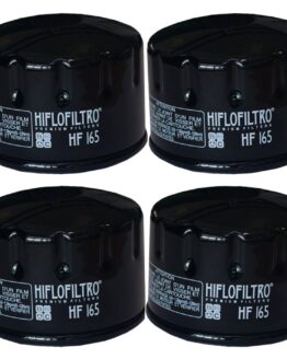 HF165 Oil Filter - Black - 4 Pack