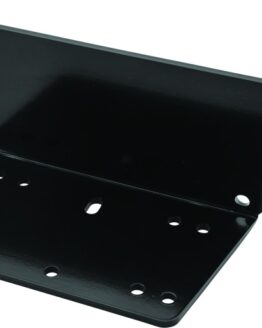 QuadBoss UTV Winch Mount Black Fits 19-22 Polaris Ranger Crew XP 1000