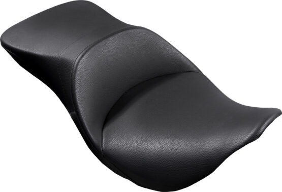Danny Gray TourIST 2-Up Leather Seat Black Fits 08-18 H-D Touring Models