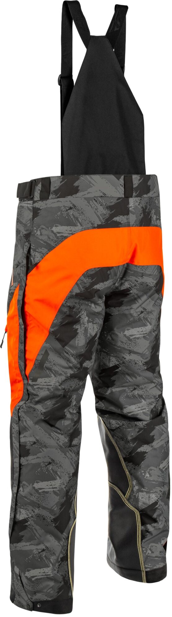 Fly Racing SNX Pro SB Snow Pant Orange/Black XL Men's - Image 2