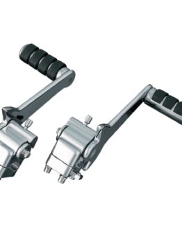 Chrome Adjustable Passenger Pegs w/ Passenger Board Mounts