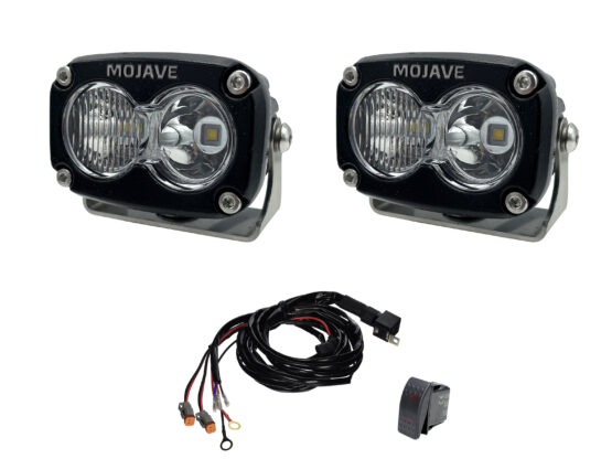 Tiger Lights Dual LED 2x3 Mojave Light Kit with Harness