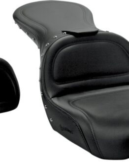 Saddlemen Explorer Special Seat w/Backrest Studded Black For Harley Dyna