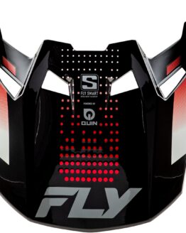 Fly Racing Formula S Visor Black Carbon/Red MD/LG