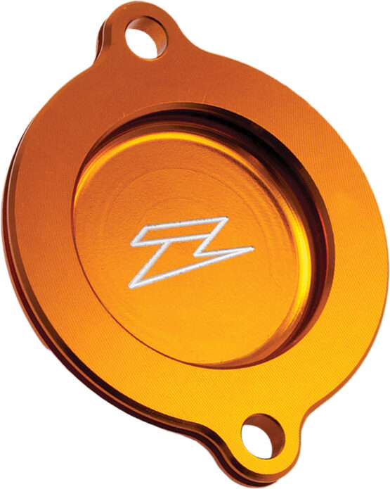 Orange Oil Filter Cover