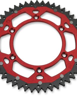 49T Red Dual Metal Rear Sprocket