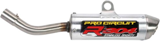 R-304 Shorty Aluminum Slip On Exhaust Silencer