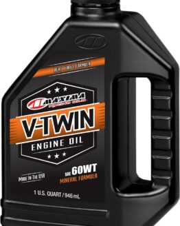 Maxima V-Twin Mineral 60WT Engine Oil 1 qt