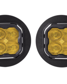 SS3 Type OB LED Fog Light Kit Sport - Yellow SAE Fog