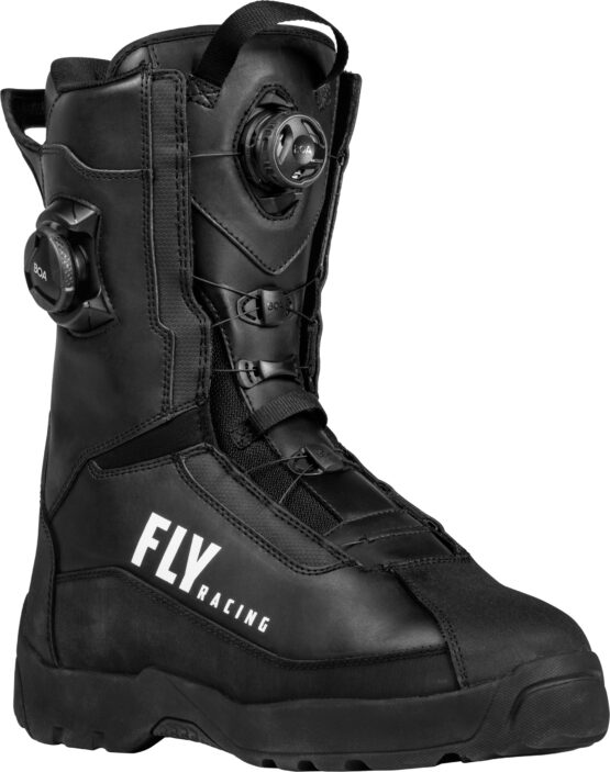 Fly Racing Inversion Double BOA Boot Black Size 7 Snow